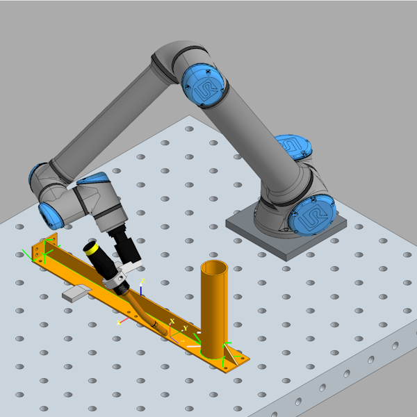 Verbotics Weld screenshot with small assembly